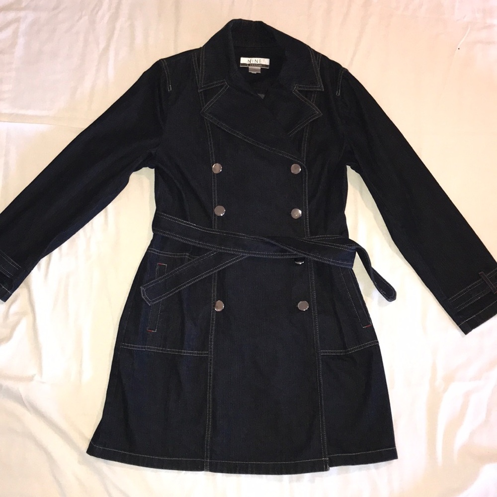 Nine & company denim jacket, size 10